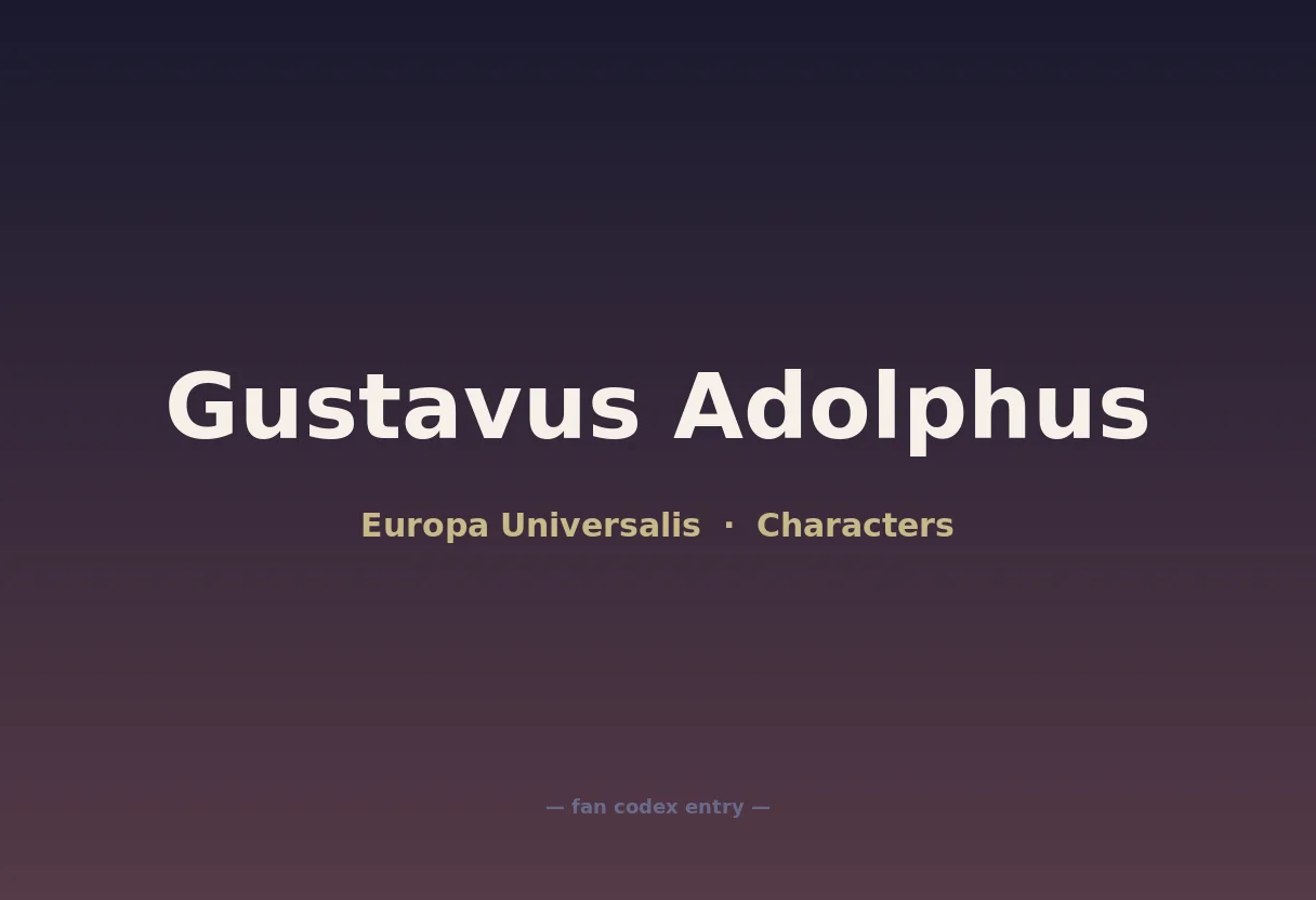 Gustavus Adolphus