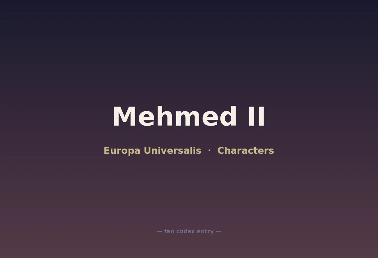 Mehmed II