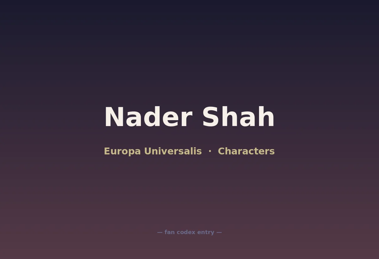 Nader Shah