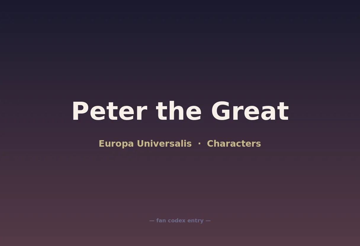 Peter the Great