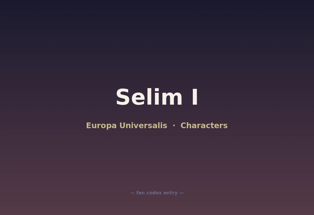Selim I
