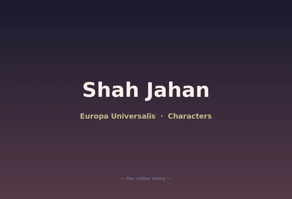 Shah Jahan
