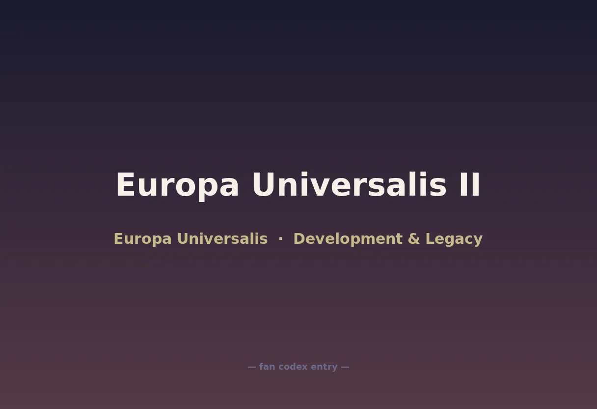 Europa Universalis II