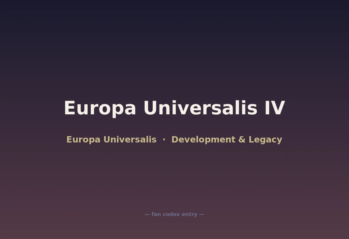 Europa Universalis IV