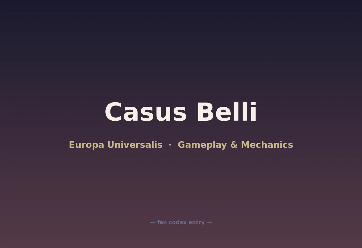 Casus Belli