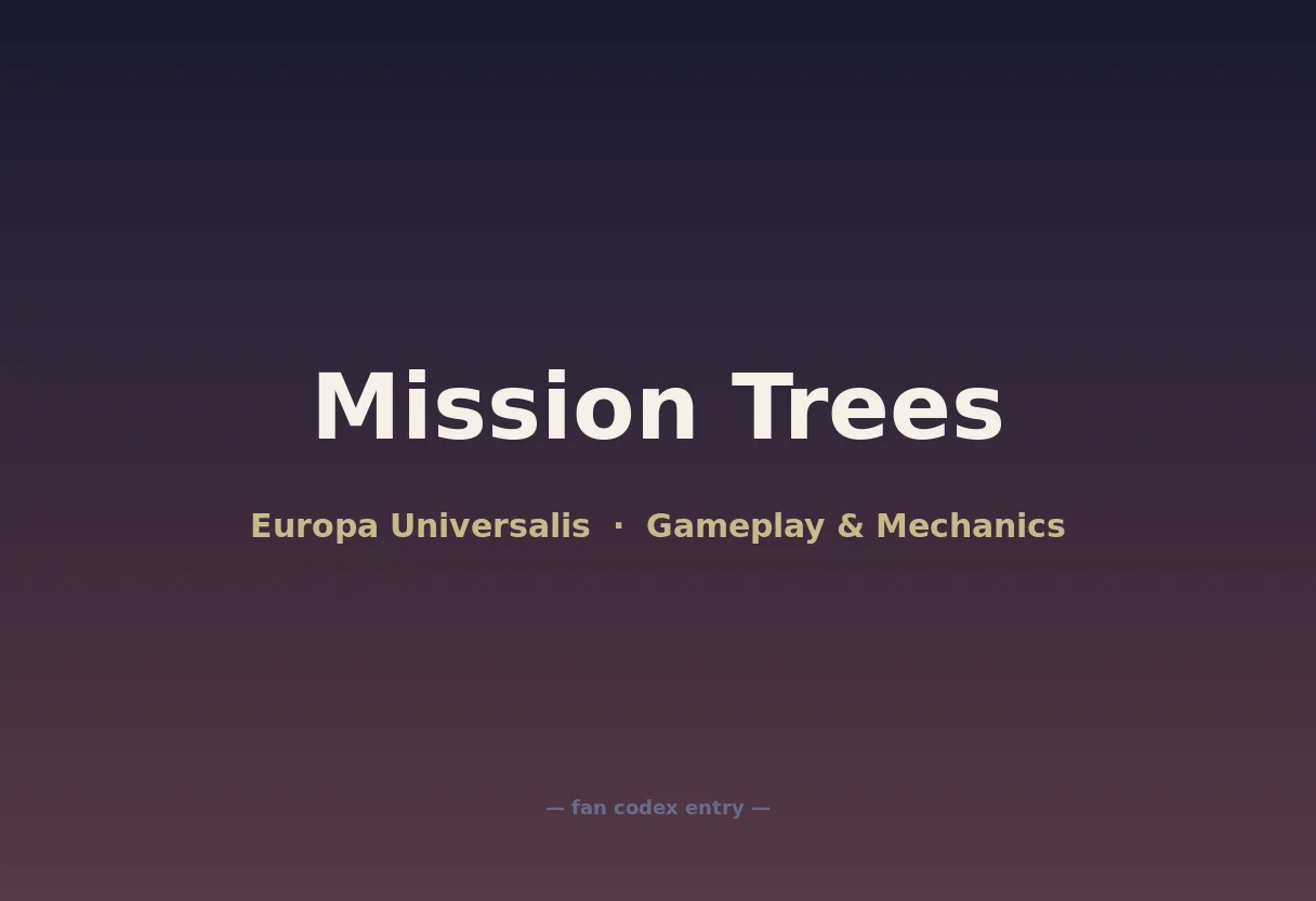 Mission Trees