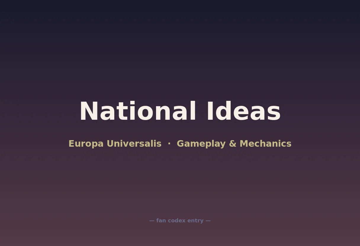 National Ideas