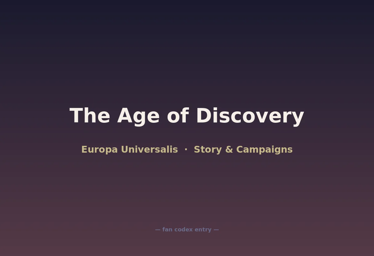 The Age of Discovery