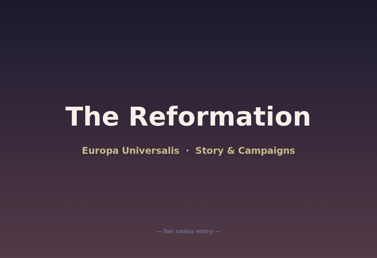 The Reformation
