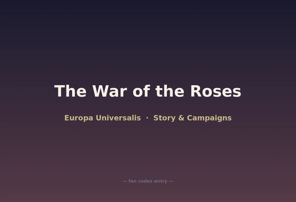 The War of the Roses
