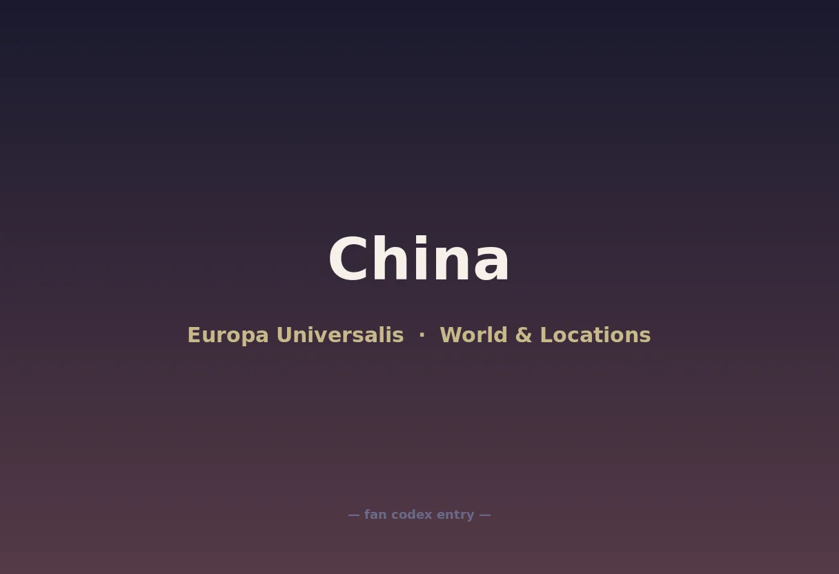 China